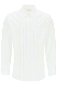 SACAI サカイ ホワイト Bianco Sacai layered poplin effect shirt with シャツ メンズ 春夏2024 24 03327M 【関税・送料無料】【ラッピング無料】 ik