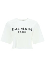 【楽天スーパーSALE!!30000円以上2000円OFFクーポン対象】 BALMAIN バルマン ホワイト Bianco Tシャツ レディース 春夏2024 BF1EE020BB02 【関税・送料無料】【ラッピング無料】 ik