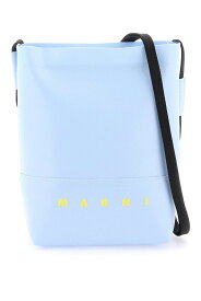 MARNI マルニ ブルー Celeste Marni coated canvas crossbody bag バッグ メンズ 春夏2024 SBMQ0068A0P5769 【関税・送料無料】【ラッピング無料】 ik