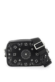 AMIRI アミリ ブラック Nero Amiri bandana camera bag for バッグ メンズ 春夏2024 PXMCC002 001 【関税・送料無料】【ラッピング無料】 ik