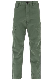 PAUL SMITH ポールスミス グリーン Verde Ps paul smith stretch cotton cargo pants for men/w パンツ メンズ 春夏2024 M2R 249X M21553 【関税・送料無料】【ラッピング無料】 ik