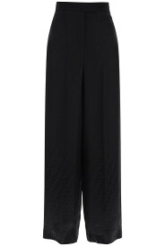 【5のつく日は全商品ポイント4倍】 FENDI フェンディ ブラック Nero Fendi silk ff palazzo pants in パンツ レディース 春夏2024 FR6375 AJ0Z 【関税・送料無料】【ラッピング無料】 ik