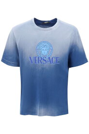 VERSACE ヴェルサーチ マルチカラー Colori misti Versace "gradient medusa t-shirt Tシャツ メンズ 春夏2024 1013302 1A09864 【関税・送料無料】【ラッピング無料】 ik
