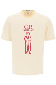 CP COMPANY シーピー カンパニー マルチカラー Colori misti Cp company printed british sailor t-shirt Tシャツ メンズ 春夏2024 16CMTS145A 006203W 【関税・送料無料】【ラッピング無料】 ik