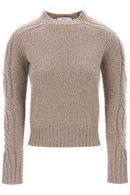 MAX MARA マックス マーラ カーキグリーン Khaki Max mara cashmere berlin pullover sweater トレーナー レディース 春夏2024 BERLINA 【関税・送料無料】【ラッピング無料】 ik