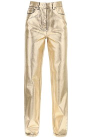 FERRAGAMO フェラガモ ゴールド Oro Salvatore ferragamo laminated denim jeans for デニム レディース 春夏2024 13C9900771353 【関税・送料無料】【ラッピング無料】 ik