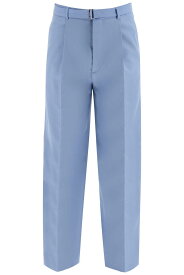 LANVIN ランバン ブルー Celeste Lanvin tailored wide-leg trousers パンツ メンズ 春夏2024 RMTR00225858P24 【関税・送料無料】【ラッピング無料】 ik