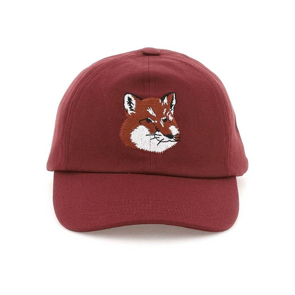MAISON KITSUNE メゾン キツネ Rosso Maison kitsune fox baseball cap 帽子 レディース 秋冬2022 HU06118WW0007 【ラッピング無料】 ik