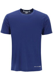 COMME DES GARCONS コム デ ギャルソン ブルー Blu Comme des garcons shirt logo print t-shirt Tシャツ メンズ 春夏2024 FM T020 S24 【関税・送料無料】【ラッピング無料】 ik