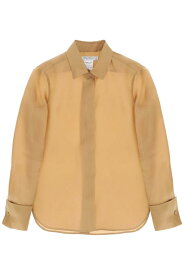 MAX MARA マックス マーラ ベージュ Beige Max mara nola silk organza shirt in italian シャツ レディース 春夏2024 NOLA 【関税・送料無料】【ラッピング無料】 ik