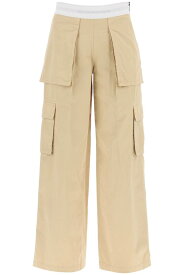 ALEXANDER WANG アレキサンダーワン ベージュ Beige Alexander wang rave cargo pants with elastic waistband パンツ レディース 春夏2024 1WC2244724 【関税・送料無料】【ラッピング無料】 ik