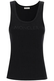 【5のつく日は全商品ポイント4倍】 MONCLER モンクレール ブラック Nero Moncler basic sleeveless ribbed jersey top トップス レディース 春夏2024 8P000 06 89AK6 【関税・送料無料】【ラッピング無料】 ik