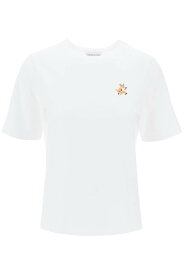 MAISON KITSUNE メゾン キツネ ホワイト Bianco Maison kitsune "speedy fox comfort fit t Tシャツ レディース 春夏2024 MW00119KJ0008 【関税・送料無料】【ラッピング無料】 ik