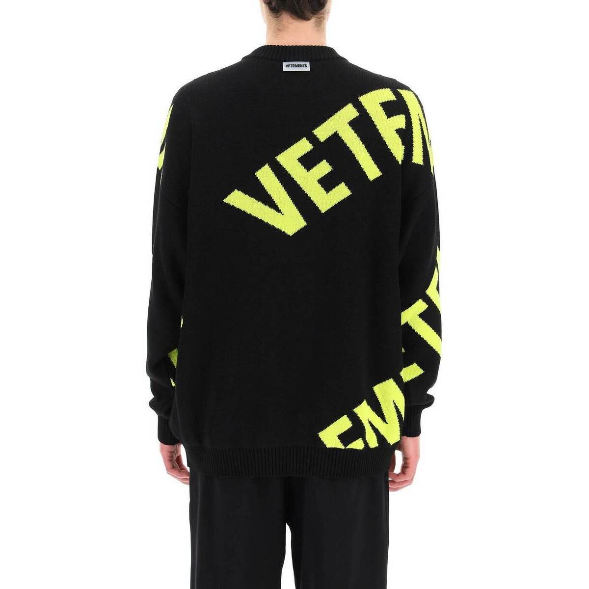 VETEMENTS ヴェトモン Colori Misti Vetements Maxi Logo Sweater トレーナー メンズ 秋冬2022  UA53KN200Y 2901 Ik トップス