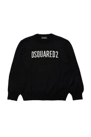 DSQUARED2 ディースクエアード ブラック Nero スウェット ボーイズ 秋冬2023 DQ1724 D003F D2K148U DQ900 【関税・送料無料】【ラッピング無料】 ia