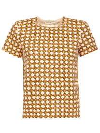 TORY BURCH トリー バーチ マルチカラー Multi Tシャツ レディース 秋冬2022 137206 650 【関税・送料無料】【ラッピング無料】 ia