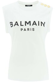 BALMAIN バルマン ホワイト White Tシャツ レディース 秋冬2023 BF1ED001BB02_GAB 【関税・送料無料】【ラッピング無料】 ia