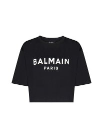 BALMAIN バルマン ブラック Black Tシャツ レディース 秋冬2023 BF1EE020BB02_EAB 【関税・送料無料】【ラッピング無料】 ia