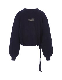 MSGM エムエスジーエム ブルー Blue ニットウェア レディース 秋冬2023 3541MDM190237787 89 【関税・送料無料】【ラッピング無料】 ia