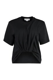 VICTORIA BECKHAM ヴィクトリアベッカム ブラック black Tシャツ レディース 春夏2024 1124JTS005144A_001 【関税・送料無料】【ラッピング無料】 ia