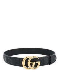 【本日5の付く日ポイント4倍!!】 GUCCI グッチ ブラック Black ベルト レディース 春夏2024 400593UM8IG 1000 【関税・送料無料】【ラッピング無料】 ia