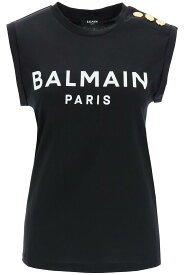 BALMAIN バルマン ブラック black Tシャツ レディース 秋冬2023 BF1ED001BB02_EAB 【関税・送料無料】【ラッピング無料】 ia