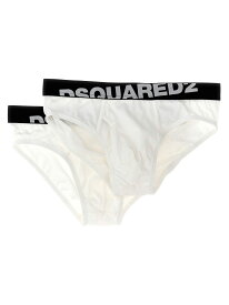 DSQUARED2 ディースクエアード ホワイト White/Black アンダーウェア メンズ 春夏2024 DCX670030ISA01100 【関税・送料無料】【ラッピング無料】 ia