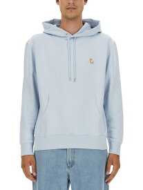 MAISON KITSUNE メゾン キツネ トレーナー メンズ 秋冬2023 LM00706KM0001 SKY BLUE 【関税・送料無料】【ラッピング無料】 ia