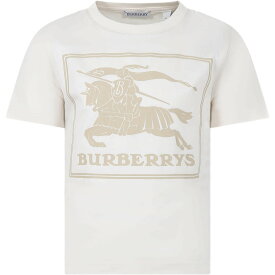 【本日5の付く日ポイント4倍!!】 BURBERRY バーバリー ベージュ Beige トップス ボーイズ 春夏2024 8077991 A7733 【関税・送料無料】【ラッピング無料】 ia