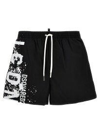 DSQUARED2 ディースクエアード ブラック Black スイムウェア メンズ 春夏2024 D7B645420 ISA01 010 【関税・送料無料】【ラッピング無料】 ia