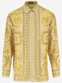 【楽天スーパーSALE!!200000円以上5000円OFFクーポン対象】 VERSACE ヴェルサーチ イエロー Yellow シャツ メンズ 春夏2024 10039411A030445K410 【関税・送料無料】【ラッピング無料】 ia