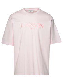 LANVIN ランバン ピンク Pink Tシャツ メンズ 春夏2024 RM-TS0026-J208-P24502 【関税・送料無料】【ラッピング無料】 ia