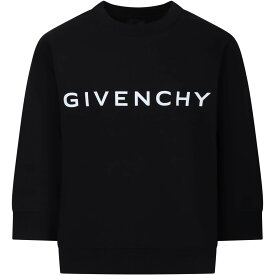 GIVENCHY ジバンシィ ブラック Nero スウェット ボーイズ 春夏2024 H30147 09B 【関税・送料無料】【ラッピング無料】 ia