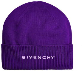 【本日5の付く日ポイント4倍!!】 GIVENCHY ジバンシィ パープル Purple 帽子 メンズ 秋冬2023 BGZ01A G01D_501 【関税・送料無料】【ラッピング無料】 ia