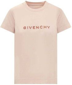 GIVENCHY ジバンシィ ピンク Rosa Tシャツ レディース 春夏2024 BW707Y3Z85 682 【関税・送料無料】【ラッピング無料】 ia