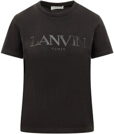 LANVIN ランバン ブラック BLACK Tシャツ レディース 春夏2024 RWTS0030J208P24 10 【関税・送料無料】【ラッピング無料】 ia