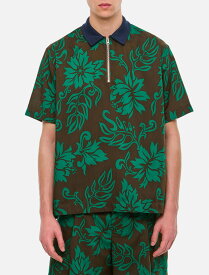 SACAI サカイ グリーン Green Tシャツ メンズ 春夏2024 2403292M551 【関税・送料無料】【ラッピング無料】 ia