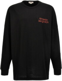 ALEXANDER MCQUEEN アレキサンダー マックイーン ブラック Black Tシャツ メンズ 秋冬2023 759388QVZ25_0901 【関税・送料無料】【ラッピング無料】 ia