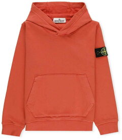 【本日0のつく日ポイント4倍！】 STONE ISLAND ストーンアイランド オレンジ Orange スウェット ボーイズ 春夏2024 MO801661640V0037 【関税・送料無料】【ラッピング無料】 ia