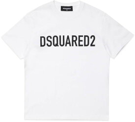 DSQUARED2 ディースクエアード ホワイト White トップス ボーイズ 春夏2024 DQ1832D0A4CDQ100 【関税・送料無料】【ラッピング無料】 ia