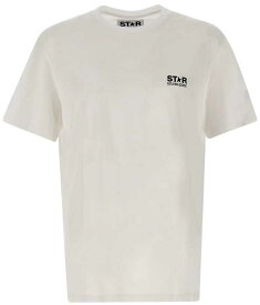 GOLDEN GOOSE ゴールデン グース デラックス ブランド ホワイト WHITE Tシャツ メンズ 春夏2024 GMP01220P000879_10283 【関税・送料無料】【ラッピング無料】 ia