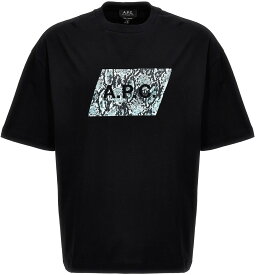 【5のつく日は全商品ポイント4倍】 A.P.C. アーペーセー ブラック Black Tシャツ メンズ 春夏2024 COFBTH26317_LZZ 【関税・送料無料】【ラッピング無料】 ia