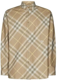 BURBERRY バーバリー ベージュ Beige シャツ メンズ 春夏2024 8082194_B8686 【関税・送料無料】【ラッピング無料】 ia