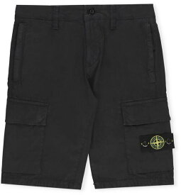 【本日0のつく日ポイント4倍！】 STONE ISLAND ストーンアイランド ブラック Black パンツ ボーイズ 春夏2024 MO8016L0210V0129 【関税・送料無料】【ラッピング無料】 ia