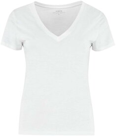 【楽天スーパーSALE!!30000円以上2000円OFFクーポン対象】 VINCE ヴィンス ホワイト Bianco Tシャツ レディース 春夏2024 VR59283148 137OWT 【関税・送料無料】【ラッピング無料】 ia