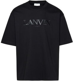 LANVIN ランバン ブラック Nero Tシャツ メンズ 春夏2024 RM TS0026 J208 P24 10 【関税・送料無料】【ラッピング無料】 ia