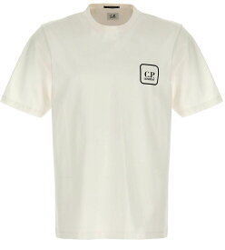 【本日5の付く日ポイント4倍!!】 CP COMPANY シーピー カンパニー ホワイト Bianco Tシャツ メンズ 春夏2024 16CLTS046A006370W 101 【関税・送料無料】【ラッピング無料】 ia