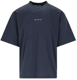 MARNI マルニ ブルー Blue Tシャツ メンズ 春夏2024 HUMU0223P1 USCS87 LOB99 【関税・送料無料】【ラッピング無料】 ia