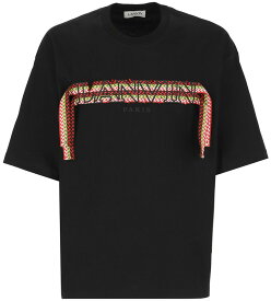 LANVIN ランバン ブラック Black Tシャツ メンズ 春夏2024 RMTS0026J198P2410 【関税・送料無料】【ラッピング無料】 ia