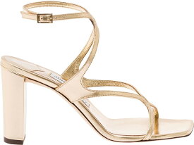 JIMMY CHOO ジミーチュウ シルバー Metallic サンダル レディース 春夏2024 AZIE85MNAGOLD 【関税・送料無料】【ラッピング無料】 ia